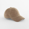 Czapka sztruksowa dad cap Corduroy Dad Cap - B692:Sand, 100% bawełna, One Size